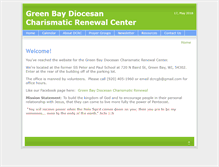 Tablet Screenshot of charismaticrenewal.org